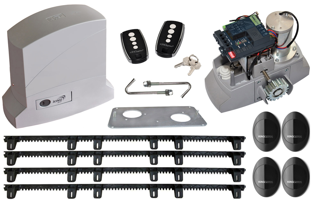 King Gates Dynamos 400 Sliding Gate Kit Bundle Offer